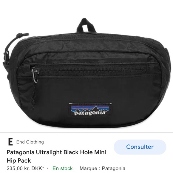 Patagonia Handbags - Patagonia Ultralight Black Hole Hip-pack